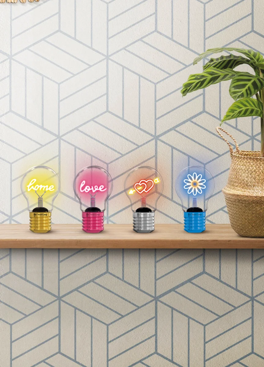 Composizione di lampadine decorative Neon Bulb