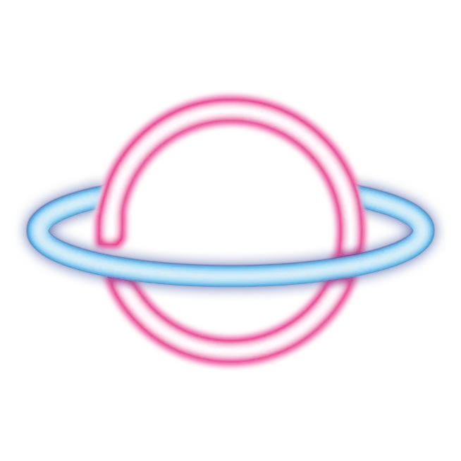 Neon Planet da parete